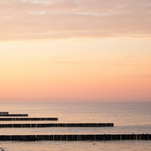 Abendstimmung über der Ostsee bei Grömitz