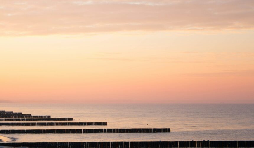 Abendstimmung über der Ostsee bei Grömitz